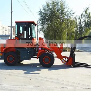 Front Wheel Loader With Joystick Control ZL18 thumbnail-1