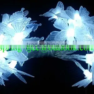 Plastic Butterfly LED Christmas String Light for Holiday thumbnail-4