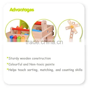 Wooden Assembly Toy Toy Tool Set Workbench thumbnail-4