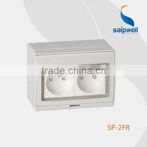 IP55 16A Outdoor WaterProof Wall Socket SP-2FR thumbnail-1
