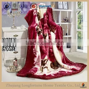 Manufactory Walmart China Home Textile Double Layer Mink Blanket thumbnail-3