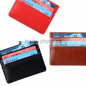 2016 Most Popular Simple Leather PU Blocking Wallets/case/holder for Credit Card . Quality Assured thumbnail-6
