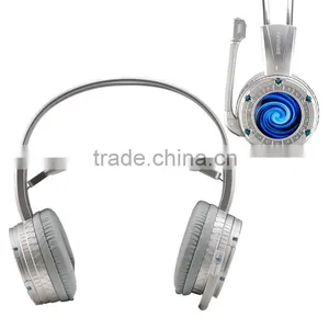 BENWIS H200 Gaming Headset Stereo Surround Sound Usb pc Computer Vibration Game Headset With Microphone Voice Control Led Light thumbnail-2
