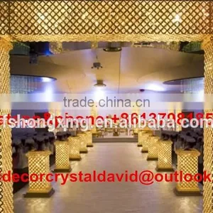 Size Can Custom ,square Mandap Wedding Mandap Crystal Mand thumbnail-1