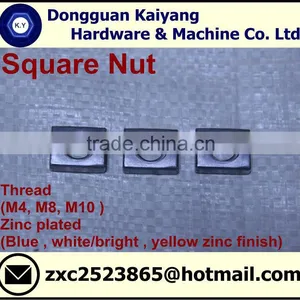 Square Nut ( Furniture Fastener); M4, M8, M10. thumbnail-5