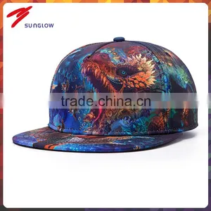 Wholesale Custom Design Your Own Logo Printing Snapback Cap thumbnail-1