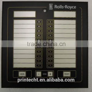 Aluminum Sub-panel Membrane Circuit Switch With PCB for Remote Controller thumbnail-1