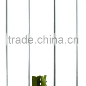 2 Tier Chrome Garment Cloth Rack Hanging Rack thumbnail-1