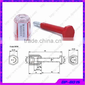 China High Security Container Bolt Seal DP-B01S thumbnail-2