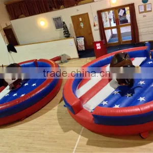 Bucking Bronco Inflatable Rodeo Bull for Adults,Wipeout Games Mechanical Bull for Adults thumbnail-2