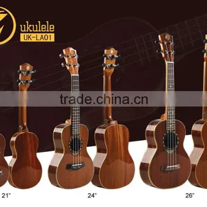 Soprano All Sapele Rosewood Fingerboard Mahogany Neck Ukulele thumbnail-1