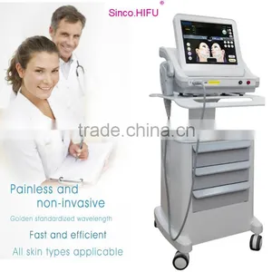 Skin Tightening Portable High Intensity Focused Portable High Frequency Face Machine Ultrasound HIFU Face Tightening Face Care Machine High Frequency Machine For Acne thumbnail-1