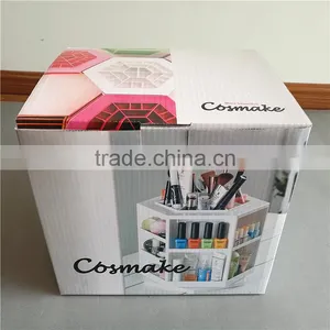 360 Degree Rotating Fashion Cosmetic Storage Organizer thumbnail-6