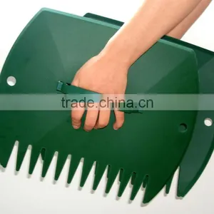 Plastic Hand Leaf Garden Grabber Rake thumbnail-1
