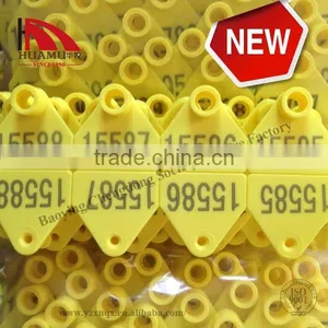 Livestock Ear Tag for Sheep /goat / Pig in Yellow 32*32 mm thumbnail-6