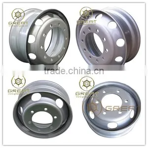 Steel Tubeless Semi Truck Rim 22.5 thumbnail-5