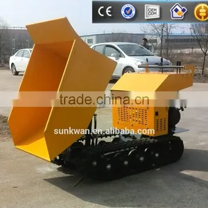 Europe Hot Selling SF0650 Mini Track Dumper With Hydraulic Tipping thumbnail-1
