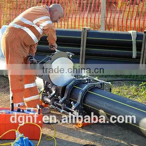 Polyethylene Pipe for Gas Supply Black With Yellow Stripes thumbnail-1
