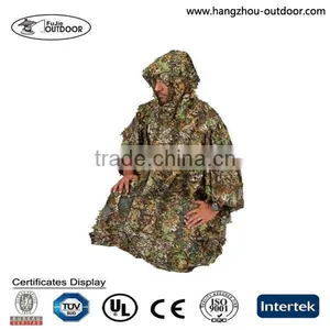 Ghillie Leafy Poncho - 3-D Solid Mesh thumbnail-1