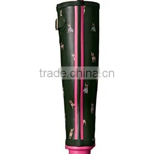 Lady Fashion Rubber Rain Boot thumbnail-2