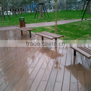 New Style Wood Plastic Composite Recycled WPC Decking Floor thumbnail-6