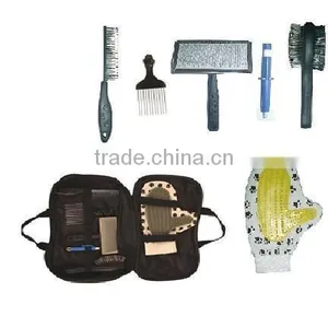 Pet Grooming Brush Kit Dog Pet Brush Comb Set thumbnail-1