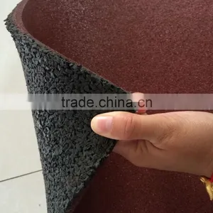 Gym Rubber Mat ,10mm-50mm Rubber Flooring Tile .rubber Floor Mat thumbnail-1
