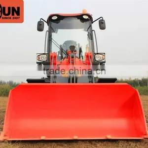 Everun Farm Tools ER20 Small Wheel Loader ,Excavaor With Pallet Forks thumbnail-4