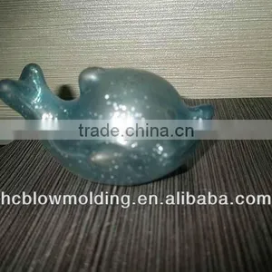 OEM Blow Molding Plastic Dolphin Toy Plastic HDPE Dolphin Bath Toy for Kids thumbnail-3