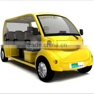 48V4.2KW 6-8 Seats Electric Golf Cart Tourist Car Passenger Mini Car thumbnail-1