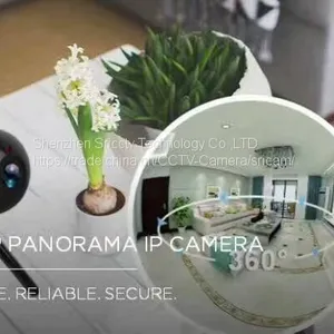 Sricam SP020 CMOS H.264 P2P 360 Degree Indoor Two Way Audio Panoramic IP Camera With 2 Years Warranty thumbnail-3