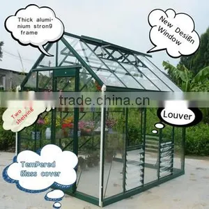 Innovative Gorgeous Luxury Tempered Glass Glazing Plan GreenhouseHX91403L thumbnail-1