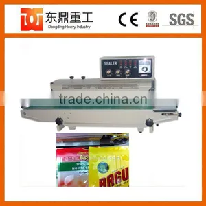 Three Row Printing Plastic Bags Sealing Machine With Good Quality thumbnail-1