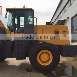 New Condition 5T Solid Tyre 4WD Wheel Loader With Best Oversea Service thumbnail-1