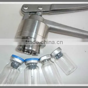 5ml Glass Clear Vial + 20mm Vial Stopper + 20mm Flip off Caps + 1pcs 20mm Vial Crimper thumbnail-2