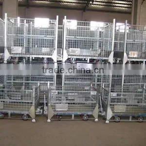 Wire Mesh Storage Cotainer in Supermarket thumbnail-1
