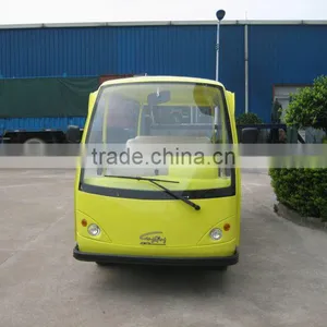 China Best Price 11 Seater Electric Sightseeing Tour Passenger Bus thumbnail-1