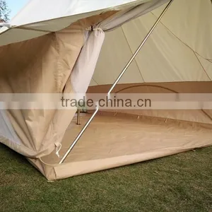Outdoor Heavy Duty 4m Bell Tent Camping Bell Tent With Two Doors thumbnail-2