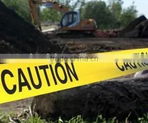 Non Adhesive PE Barrier Warning Tape for Road and Police thumbnail-1