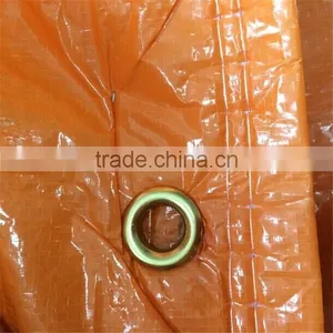 Orange Color Insulated Tarpaulin With Foam , Insulated Tarp Concrete Curing Blanket thumbnail-1