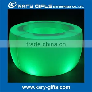 LED Lighting Night Club Table Plastic Outdoor Cocktail Bar Furniture thumbnail-1