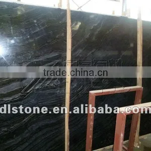 China Low Price Black Wood Marble thumbnail-1