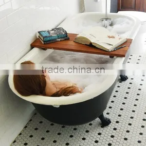 Romantic Tub Caddy, Small Batch, Bathtub Caddy, Bathtub Tray, Bathtub Shelf thumbnail-1
