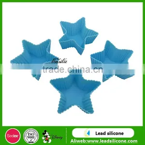 Food Grade Custom Funny Star Shape Silicone Cake Mold , Silicone Cake Mould thumbnail-3