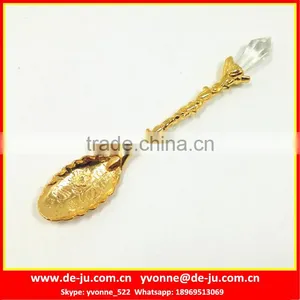 Artificial Diamonds Decorative Coffee Stirring Spoon thumbnail-1