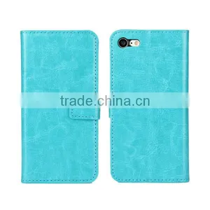 Mobile Phone Leather Case for Iphone,wallet PU Leather Case Cover With Card Slot Photo Frame For IPhone 7 thumbnail-1