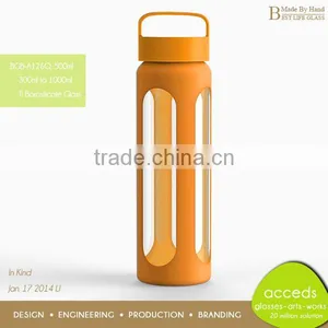 High Quality Borosilicate Glass Water Bottle BPA Free thumbnail-6