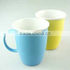 Cheap Glazed Ceramic Mug With Handle for Wholesale in Stock thumbnail-1