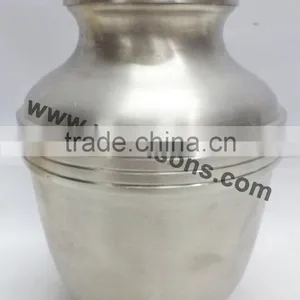 Indian Urns | Brass Newest Urns | Sheet Bronze Cremation Urns | Small Urns for Ashes thumbnail-6
