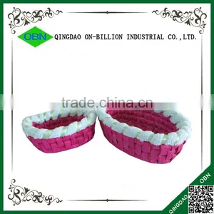 Colorful Empty Modern Cute Wedding Gift Baskets thumbnail-4